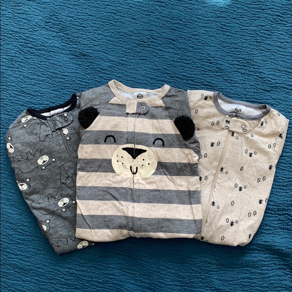 Footie Pajamas Set of 3